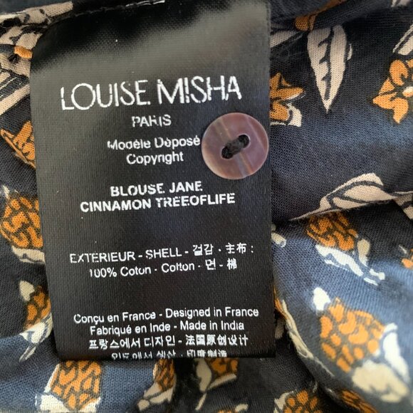 Louise Misha Jane Blouse, Black, XS (34) - Picture 7 of 16